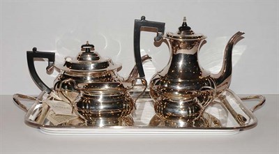 Lot 1339 - English Silver Plated Five-Piece Coffee and...