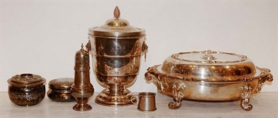 Lot 1380 - Miscellaneous Group of Silver Plated Table...
