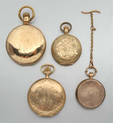 Lot 2799 - Six Hunting Case Pocket Watches
