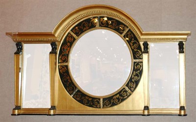 Lot 294 - Regency Style Gilt-Wood and Eglomise...