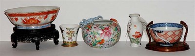 Lot 1579 - Group of Chinese and Japanese Enameled...