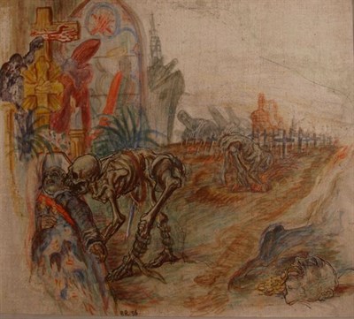 Lot 59 - Philip Reisman American, 1904-1992 The Death...