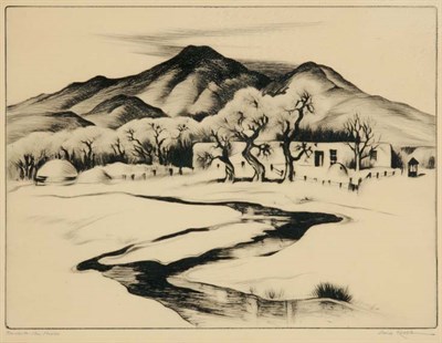 Lot 351 - Gene Kloss RANCHITO, NEW MEXICO (KLOSS 337)...