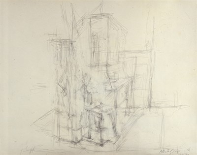 Lot 2114 - Alberto Giacometti Swiss, 1901-1966 Interior,...