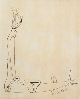 Lot 2113 - Yves Tanguy French/American 1900-1955 Untitled...