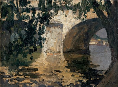 Lot 2108 - M. L. Riviere French, 20th Century View of a...