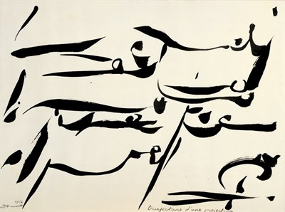 Lot 2124 - Christian Dotremont Belgian, 1922-1979...