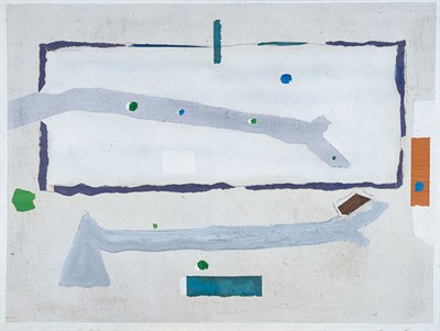 Lot 2128 - David Hare American, 1917-1992 Water Map...