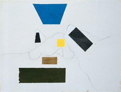 Lot 2129 - David Hare American, 1917-1992 Mountain, Sky...