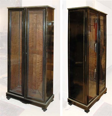 Lot 3576 - Pair of Napoleon III Gilt-Metal Mounted and...