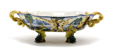 Lot 3545 - Italian Maiolica Tin-Glazed Earthenware Center...
