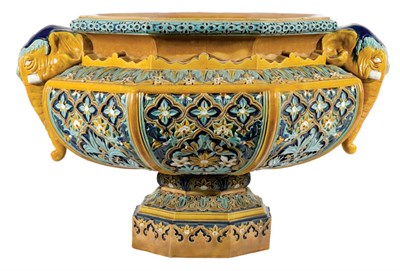 Lot 3357 - Doulton Lambeth Majolica Glazed Stoneware...