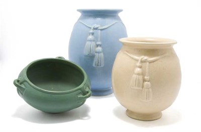 Lot 3256 - Group of Weller Pottery Vases Comprising two...