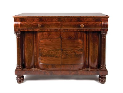Lot 347 - Classical Revival Style Mahogany Sideboard...