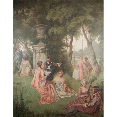 Lot 182 - Walter MacEwen American, 1860-1943 Fete...