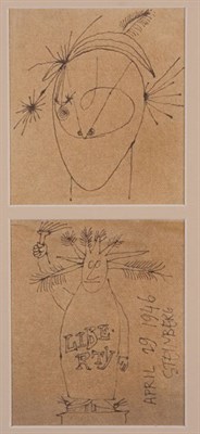 Lot 3070 - Saul Steinberg American, 1914-1999 Double...