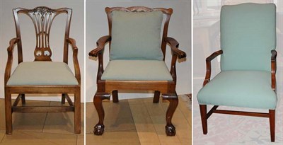 Lot 126 - Group of Three George III Style Mahogany Child'...