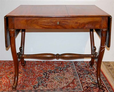 Lot 265 - American Mahogany Sofa Table Height 28 1/2...