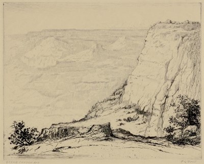 Lot 312 - Albert Groll [ARIZONA SCENES] Etchings and...
