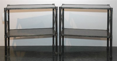 Lot 225 - Pair of Neoclassical Style Floral Decorated...