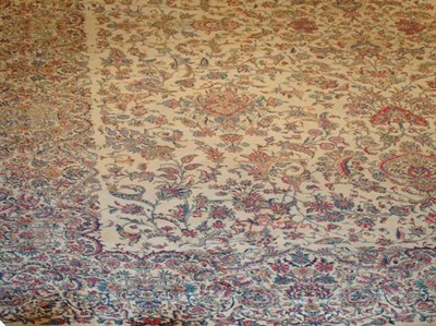 Lot 3705 - Kirman Carpet Southeast Persia, second quarter...
