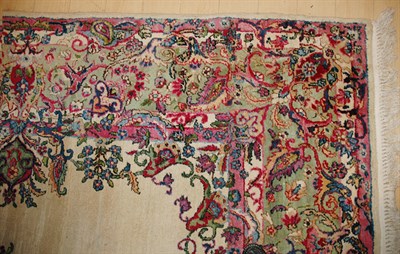 Lot 4611 - Kirman Carpet Southeast Persia, second quarter...