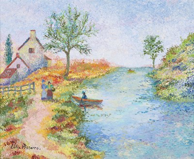 Lot 2092 - Lelia Pissarro French, 1963 Le Retour de David...