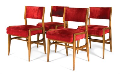 Lot 1182 - GIO PONTI Italian, 1891-1976 Set of Four Side...