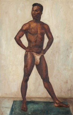 Lot 2324 - Lois Mailou Jones American, 1905-1998 Male...