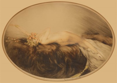 Lot 334 - Louis Icart VENUS (H./C./I. 355) Hand-colored...