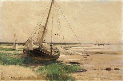 Lot 2270 - Bruce Crane American, 1857-1937 Beached Ship...