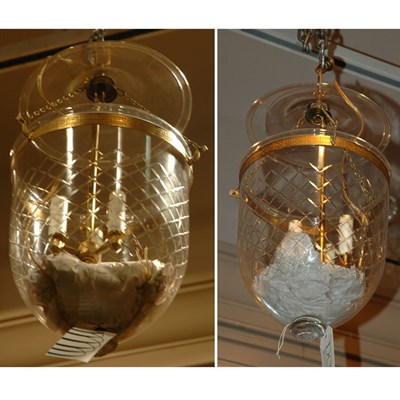 Lot 418 - Pair of George III Style Gilt-Metal Mounted...