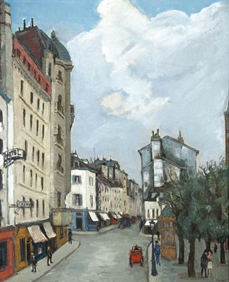 Lot 72 - Alphonse Leon Quizet French, 1885-1955...