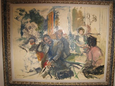 Lot 3064 - Lucien Philippe Moretti French, b. 1922 At the...
