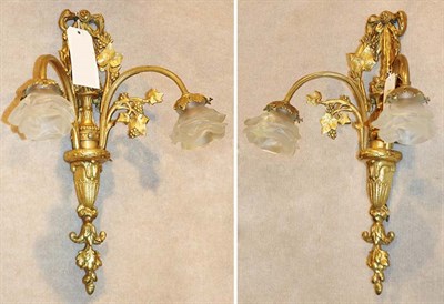 Lot 4434 - Pair of Transitional Louis XV/XVI Style...