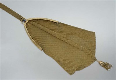 Lot 2438 - Gold Mesh Purse