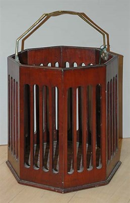Lot 278 - Georgian Style Brass Mounted Mahogany Bucket...
