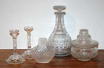 Lot 249 - Miscellaneous Group of Cut Glass Articles...
