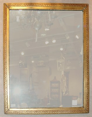 Lot 1464 - Louis XVI Style Gilt-Wood Mirror Height 35...