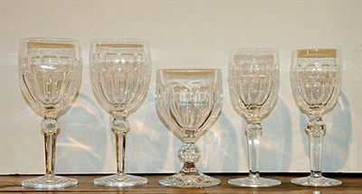 Lot 263 - Group of Waterford Glass Stemware and Villeroy...
