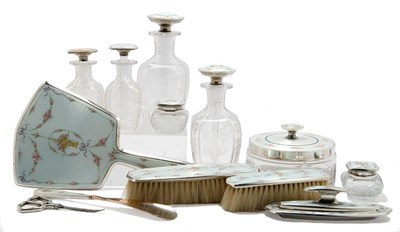 Lot 3120 - Sterling Silver and Guilloche Enameled Lady's...