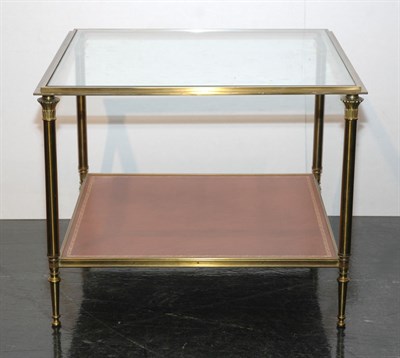 Lot 155 - Neoclassical Style Gilt-Metal and Glass...
