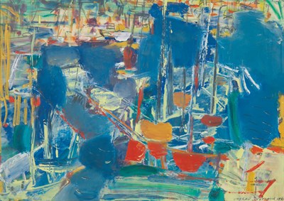 Lot 1033 - Vaclav Vytlacil American, 1892-1984 Harbor,...