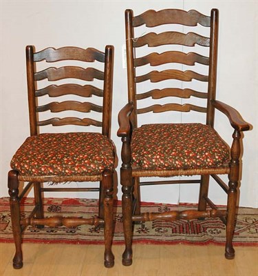 Lot 137 - Set of Seven Provincial Georgian Style...