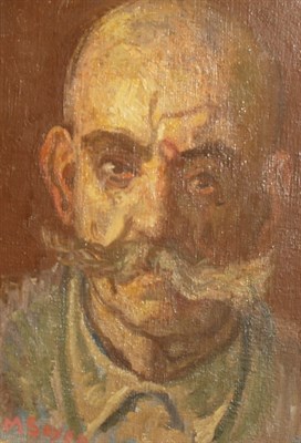 Lot 48 - Moses Soyer American, 1899-1974 Portrait of a...