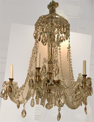 Lot 380 - Neoclassical Style Gilt-Metal and Glass...