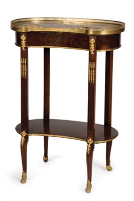 Lot 3433 - Louis XVI Style Gilt-Metal Mounted Mahogany...