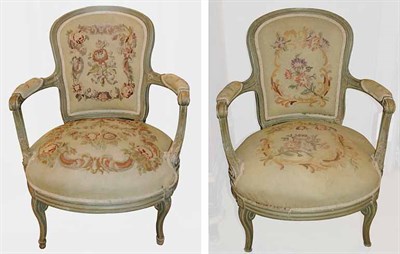 Lot 3697 - Pair of Transitional Louis XV/XVI Style...