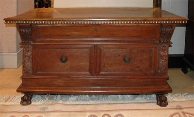 Lot 231 - Italian Baroque Style Parcel Gilt Walnut...
