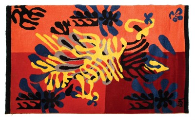 Lot 1170 - AFTER HENRI MATISSE Mimosa Rug, produced by...